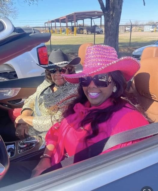 Brookshire held its annual Martin Luther King Parade Jan. 14. Apostle Blanche Bailey, left, served as the parade’s grand marshal. Sharon Gilliam, Bailey’s daughter, rode alongside during the festivities.